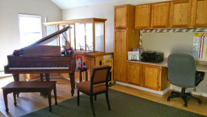 Your piano lessons will sound awesome in our facility.